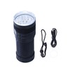 LED Flashlight XMT6 LED 15000lm USB Rechargeable IP65 Waterproof Outdoor
