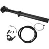 7075 Aluminium Alloy Black Road Bicycle Wire Control Oil Pressure