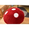 Hynbasea 3D Creative Plush Pillows Mushroom Cute Surprised Mushrooms Throw