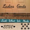 Large Letter Stencils for Painting on Wood - 44 Pack