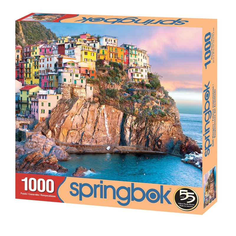 Springbok's 1000 Piece Jigsaw Puzzle Cliff Hangers