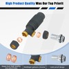 SVNR Thermostatic Radiator Valves (TRV), Textured Anthracite Grey, Angled Lockshield