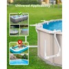 Solar Cover Holder for Above Ground Pool, 4 Pack Adjustable