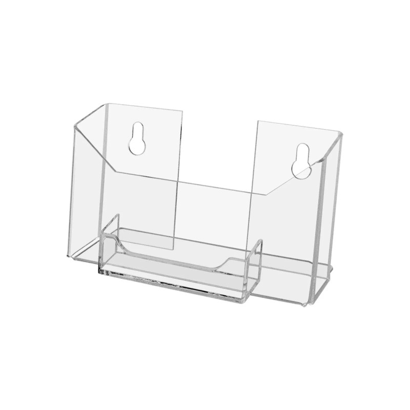 Marketing Holders Countertop or Wall Postcard Holder with Business Card