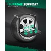 SCITOO Adjustable Folding Tire Step with Raised Texture Non-Slip Design