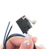 SJZBIN Black Micro Switch Waterproof IP67 Sealed Roller Lever Limit