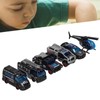 6pcs Children Alloy Car Model Kid Cute Simulated Car Helicopter