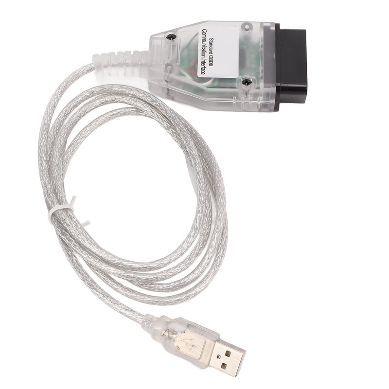 Akozon OBD2 Adapter OBD2 USB Adapter J2534 MINI VCI-Kabel Kunststoff