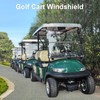 Upgraded Club Car Precedent Windshield,Golf Cart Windshield for Precedent/Tempo/Onward (2004-Up)–