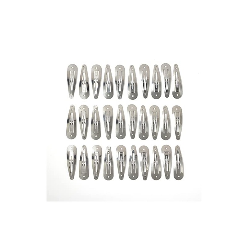 Prym Quilting Clips, Silver, Lot de 30
