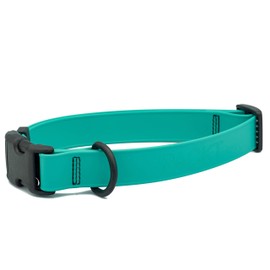 PACKT - Endeavor Waterproof Dog Collars for Medium Dogs - Waterproof, No Stink, Made in USA | Ocean - Medium Dog Collar | Teal Dog Collars for Medium Dogs Females & Males | M-L Dog Collar for Dogs