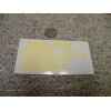 na Herald King decals HO Fox River Valley Railroad FRVR yellow  XX181