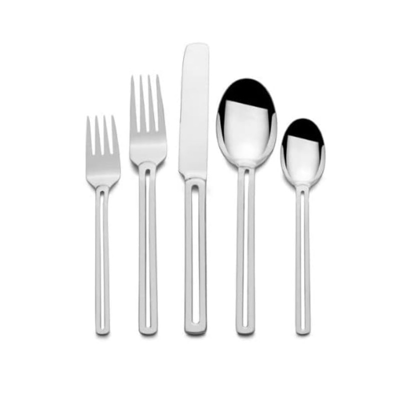 St. James The Rack 42pc 18/10 Stainless Steel Flatware Set