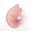 DRESHOW Fascinator Hats for Women Pillbox Hat with Veil Headband
