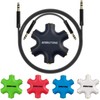 bairutong 5-Jack Multi Headphone Audio Splitter,Headphone Jack Splitter,Audio Splitter with