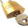 SOL – Hard No. 2500 sutenrokku Cylinder Padlock Vine Length