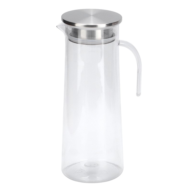 1.2L Acrylic Transparent Juice Bottle Cold Water Pitcher Jug for
