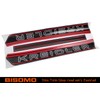 BISOMO Tank Sticker Kreidler Lettering in Black/Red, Complete Sheet with