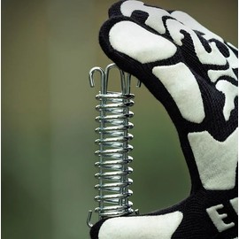 Mooring Spring Boat Accessories Stainless Steel Mooring Spring Shock for Aluminium Boats, 113 mm Stainless Steel Mooring, Springy, Shock Absorbing, Multifunctional Marine Hardware for Boat, Yacht,