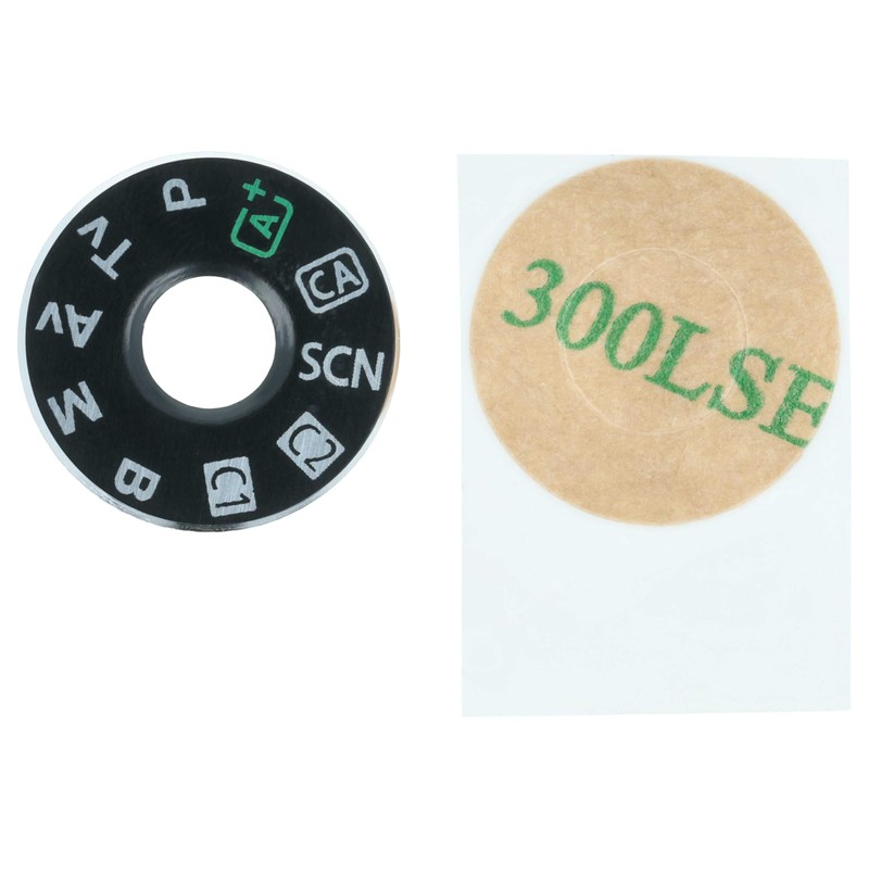 vhbw Rotary dial dial compatible with Canon EOS 6D camera
