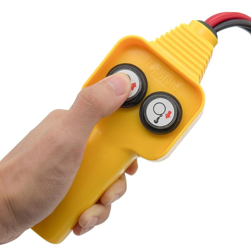 AUCELI Winch Controller, Winch Hand Control Assembly, Push Button Style