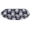 Ambesonne Space Travel Pillow Neck Rest, Cartoon Illustrated Repeating Panda