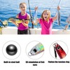 5 Stück Angelköder, Kunstköder Wobbler Hecht, Fisch Köder für Zander