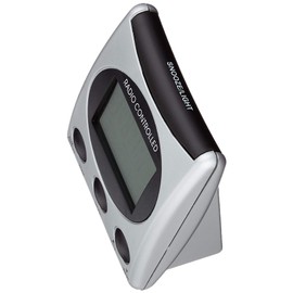 Technoline WT 221 T - alarm clocks (7.6 cm, 4.4 cm, 8.3 cm, Black, Silver)