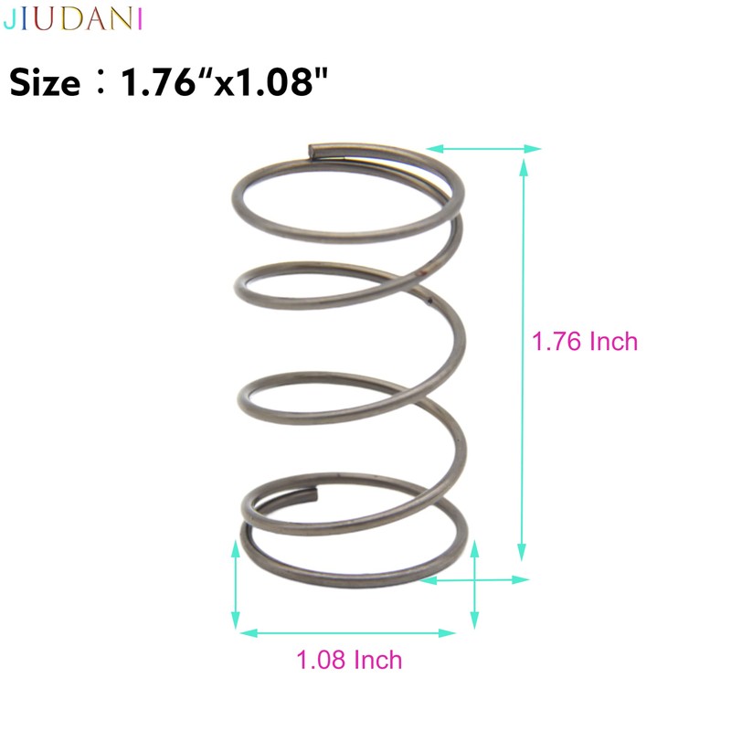 JIUDANI 芝刈り機をアップグレード。屋外用 29550 トリマー 交換用スプリング 6個付き #678749001 - ウィードイーターのための耐久性のあるソリューション。