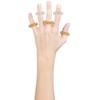 newgen medicals Massage Ring:10 Set Acupressure Finger Massage Rings Gold