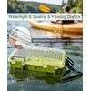 Uxwuy Waterproof Dry Box Protective Hard Case - Olive Green