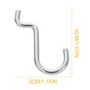 DOITOOL Metal Shelving 20pcs Pegboard Hooks Set Heavy Duty Peg