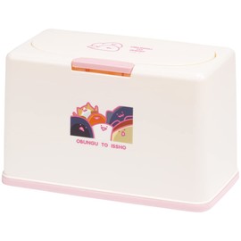 Skater MKST1NAG-A Antibacterial Mask Stocker, Lift Up Type, With Stationery, Holds Approximately 60 Sheets