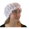 Brigitta Victorian Edwardian Ladies Mop Hat White