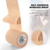 OK TAPE Self Adherent Cohesive Bandages Wrap - 24Packs, 1"