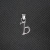 R001450 Pendant Charm Letter Cyrillian Solid Genuine Hallmarked 925 Sterling