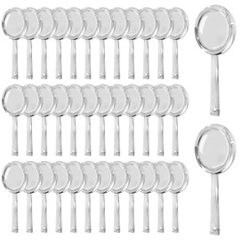 OBTANIM 40 Pack Mini Plastic Handheld Magnifying Glasses Portable Reading Magnifier for Senior and Kids, Hand Lens 5X Magnifier for Home, Indoor and Outdoor Use