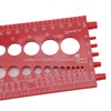 Nut Bolt Thread Gauge, Nut and Bolt Thread Checker, ABS
