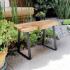 WELLAND Cedar Bench Table