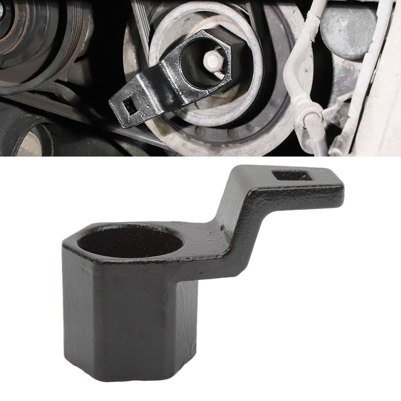 Crankshaft Pulley Wrench Large Torque Black Coating Crank Pulley Holding