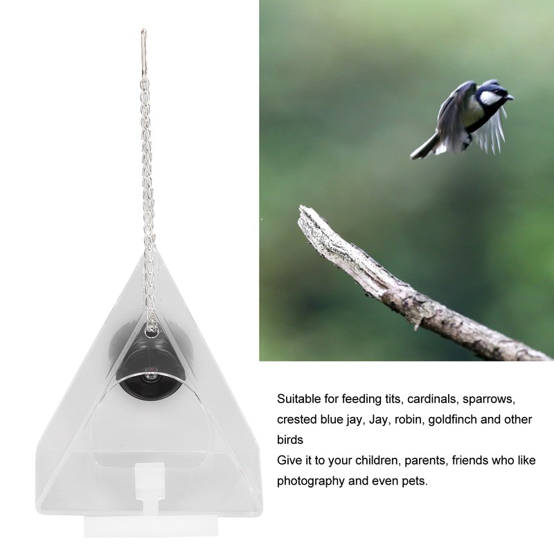 Intelligent Bird Feeder Camera Detachable Night Vision Remote Connection Hanging