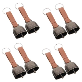 BESPORTBLE 8pcs Camping Bear Bell Pendant Sound for Outdoor Safety Lightweight Anti-Lost Bell for Hiking and Camping to Keep Bears