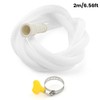 Air Conditioner Drain Hose Kit, with Cuttable Rubber Adapter &