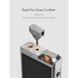 DD ddHiFi DJ44CPro, Advanced 4.4mm Female to 3.5mm Male Adapter, with Pentaconn Earphone Socket and Nyx Internal Connecting Wire