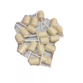 Tropical Sweets Puerto Rican Pilones de Coco JUMBO (Coconut Lollipops)