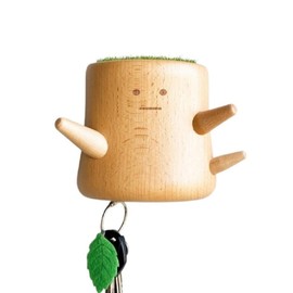 TOSMU Wooden Fairy Bo-chan Key Rack Wooden Key Hook Key Holder Key Holder 7014