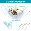 ZYETGH Teddy Hammock, Toy Hammock For Stuffed Animals Cuddly Soft