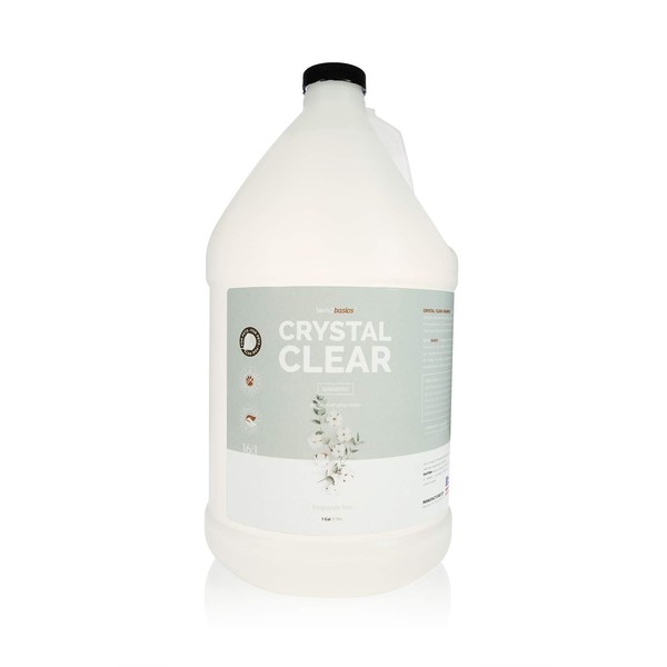 Bark 2 Basics Crystal Clear Dog Shampoo, 1 Gallon |