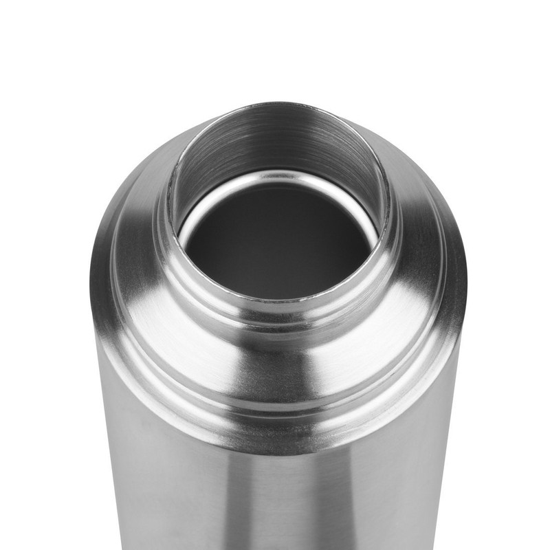 Emsa"Senator" 33.8 oz Vacuum Flask from Stainless Steel, Silver