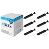 SuppliesMAX Compatible Replacement for Sharp ER-1875//1970/2380/2390/3010/3600/3660 Purple Ink Rollers (6/PK)